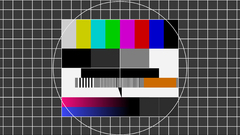 TV broadcast test pattern