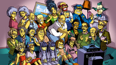 TV cartoons Homer Simpson