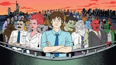 TV cartoons ugly americans artwork comedy central Callie 