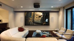 TV couch home interior