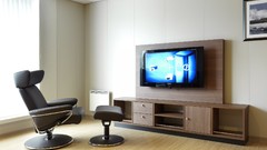 TV couch home interior