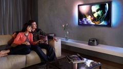 TV couch home interior