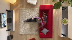 TV couch home interior