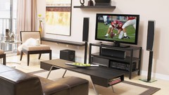 TV couch home interior