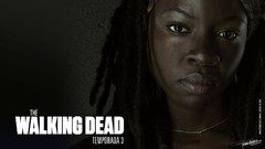 TV TV shows Spanish the walking dead walking dead michonne 
