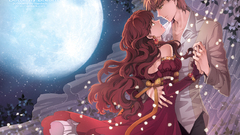 Twilight moon couple artwork