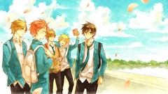 Twins school uniforms Kimi to Boku Tsukahara Kaname Matsuoka 