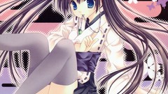 Twintails flower petals shrine