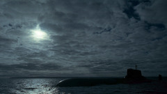 Typhoon at night high