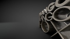 Typography 3d 3D renders Stacked mangotangofox