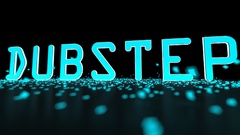 Typography 3d dubstep blender renders