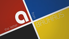 Typography bauhaus