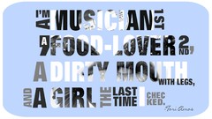 Typography digital art tori amos sara Quotes motivational 