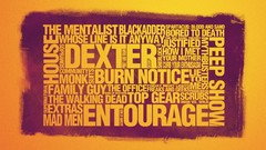 Typography Family Guy The Sopranos The Office Supernatural 