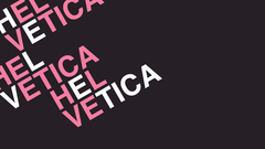 Typography Helvetica