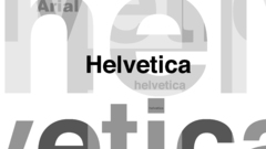 Typography Helvetica