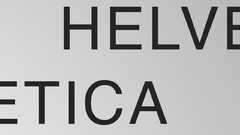 Typography Helvetica
