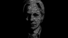 Typography julian assange WikiLeaks