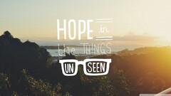 Typography quote hope sunlight landscape glasses mixed fonts