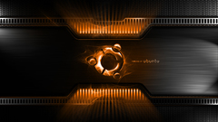 Ubuntu orange metal Linux