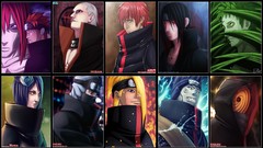 Uchiha itachi akatsuki deidara hoshigaki kisame naruto 