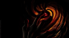 Uchiha madara tobi sharingan