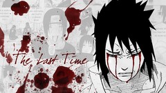 Uchiha sasuke naruto shippuden selective coloring blood 