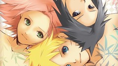 Uchiha sasuke uzumaki naruto haruno sakura naruto shippuden 