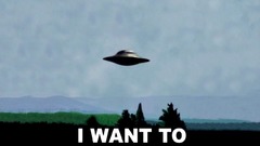 UFO The X-Files flying