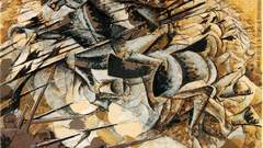 Umberto boccioni The charge