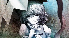 Umbrellas anime girls touhou tatara kogasa video games Eruza