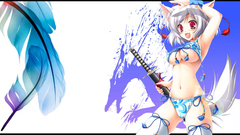 Underboobs inubashiri momiji girls