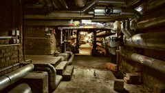 Underground tunnels pipes industrial