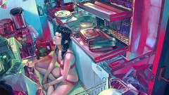 Underwear multicolor kitchen digital