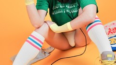 Underwear white panties bangs