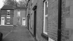 United Kingdom roads cities cumbria grayscale carlisle