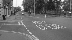 United Kingdom roads cities cumbria grayscale carlisle