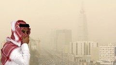 Urban cities saudi arabia Arab sandstorms Riyadh