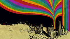 Urban rainbows artwork citylife