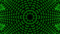 Urinate Green balls abstract