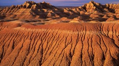 USA badlands South Dakota