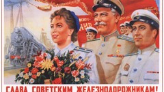 USSR communism soviet union trains