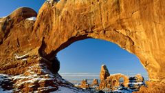 Utah World crisp winter