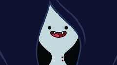 Vampires Marceline the Vampire Queen cartoon face artwork