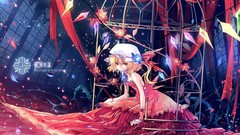 Vampires red eyes ponytails