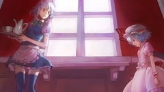 Vampires remilia scarlet touhou izayoi sakuya Esukee