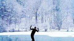 Variation nature snow ninja