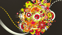 Vector shapes 1600x1200 artistic