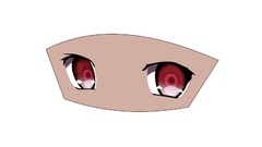 Vectors red eyes Muslim