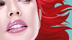 Vectors red eyes redheads